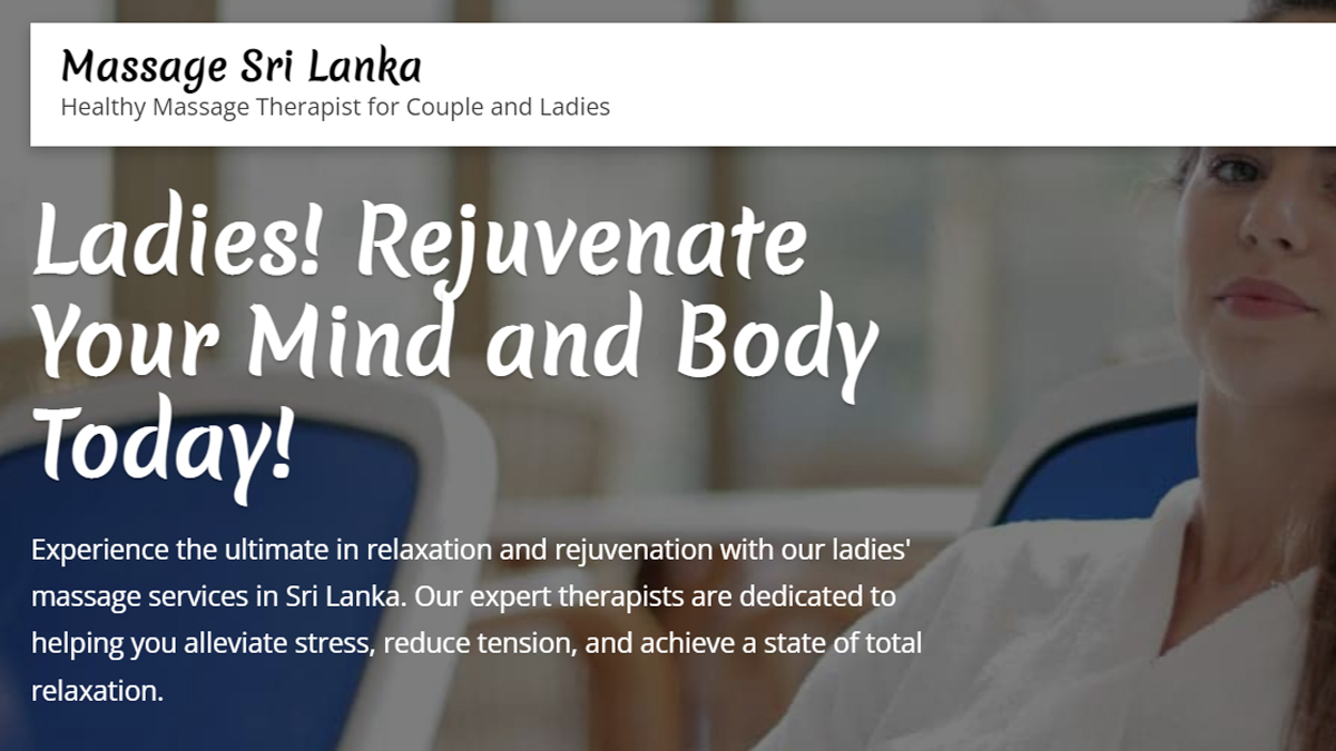 Find the Best Massage Therapist Near You Colombo, Sri Lanka